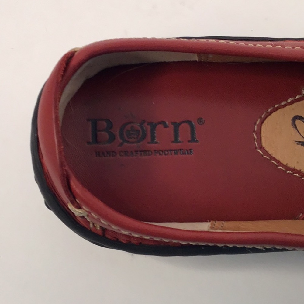 Born Red Leather Mules - Picture 6 of 9